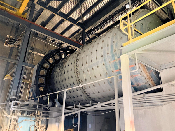 Used Svedala 15' W X 29' L Ball Mill With 3750 Hp Motor)